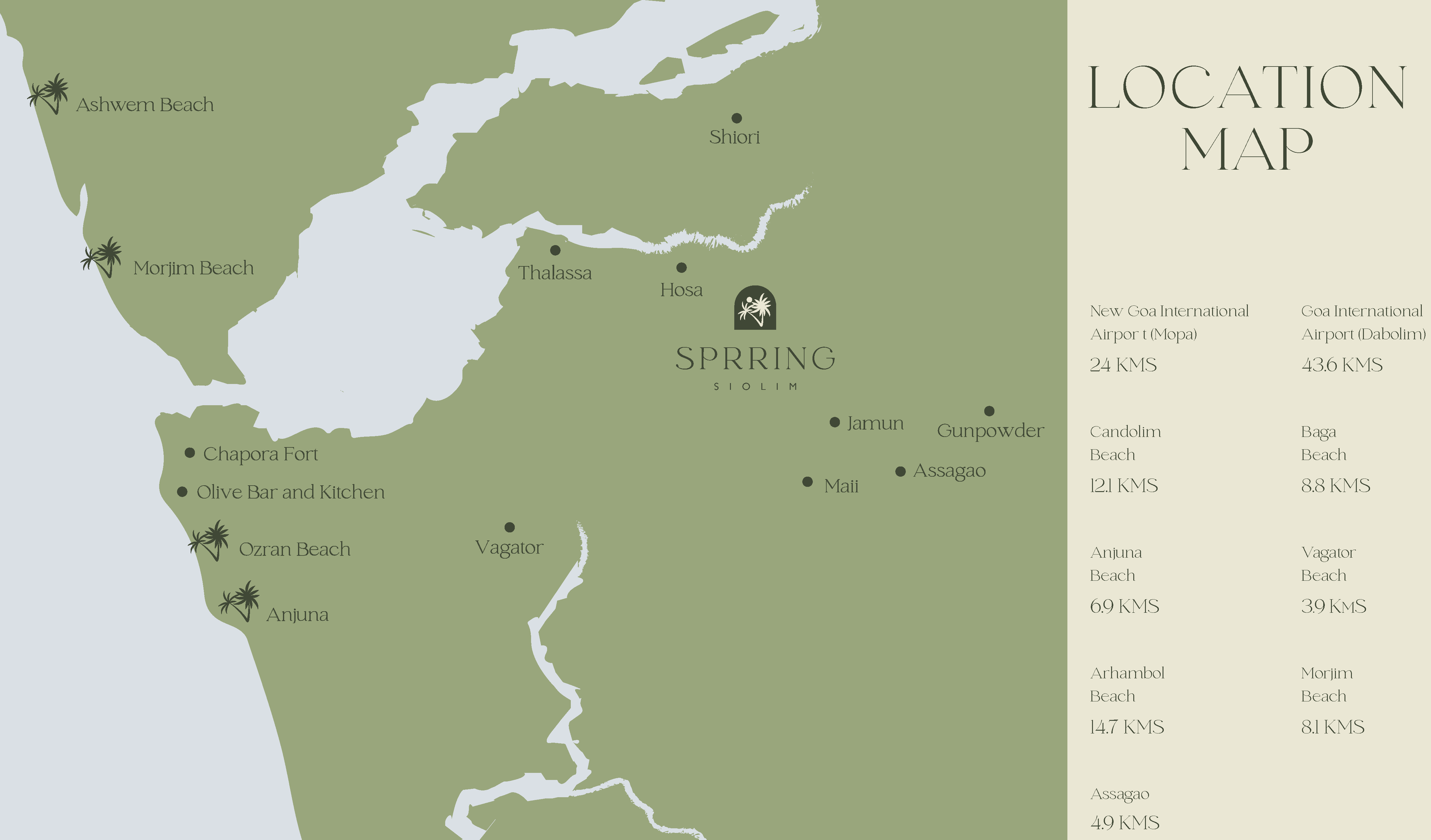 Sprring Villa in goa luxury Villa